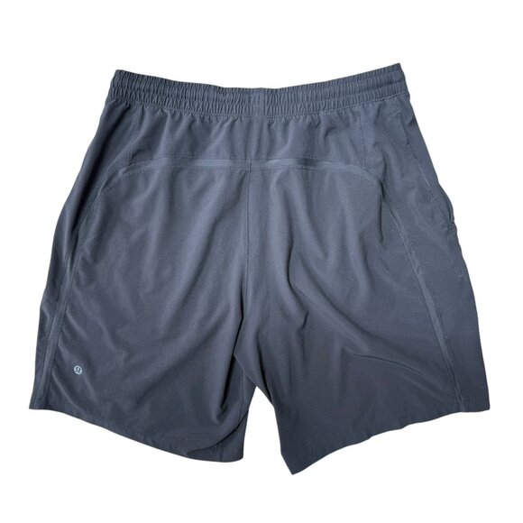 Lululemon Bowline Shorts 8” Hybrid Lightweight Stretch Black Size L *Logo - Picture 2 of 7